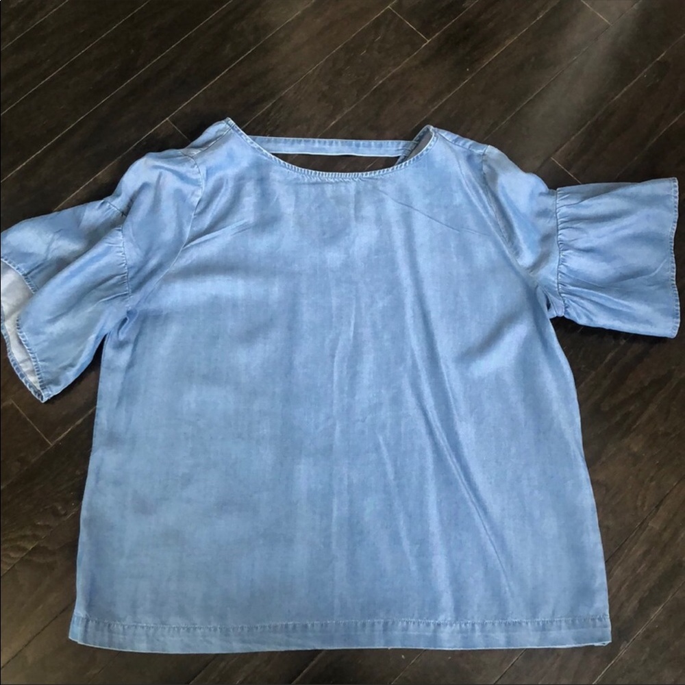 Loft Chambray Blouse